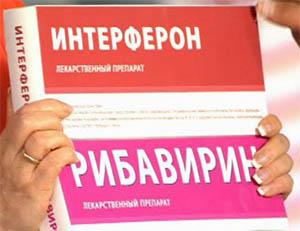 препараты интерферон и рибавирин