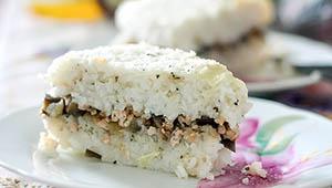 шарлотка из риса
