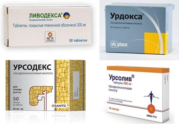желчегонные препараты