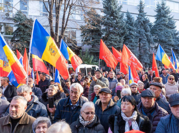 В Молдавии силовики разогнали оппозиционеров, вышедших на протестную демонстрацию