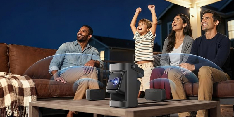 Anker представила Nebula P1 &mdash; портативный проектор со съёмными беспроводными колонками