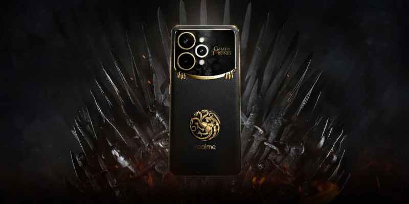 Зима близко: Realme представила лимитированную версию смартфона 15 Pro в стиле &laquo;Игры престолов&raquo;