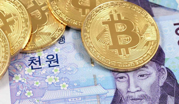 
                    Премия за биткоин в Южной Корее снова выросла на существенные 8%                