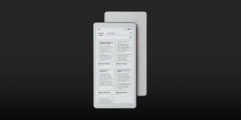 Представлена AiPaper Reader — компактная 4G-читалка со встроенным ChatGPT