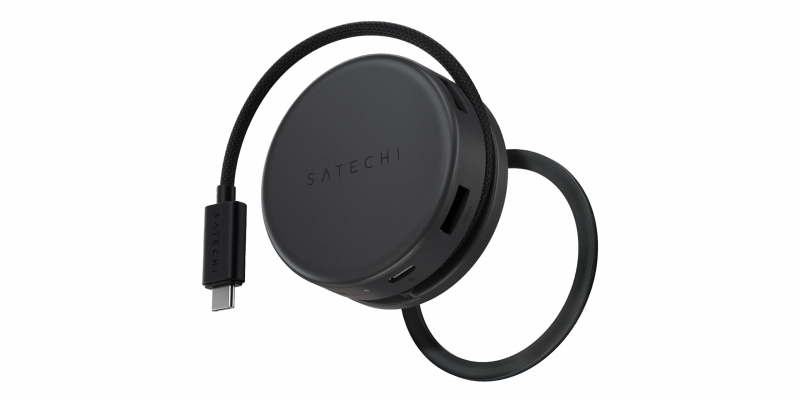 Satechi представила магнитный хаб для смартфонов &mdash; шайбу с USB, HDMI и другими портами